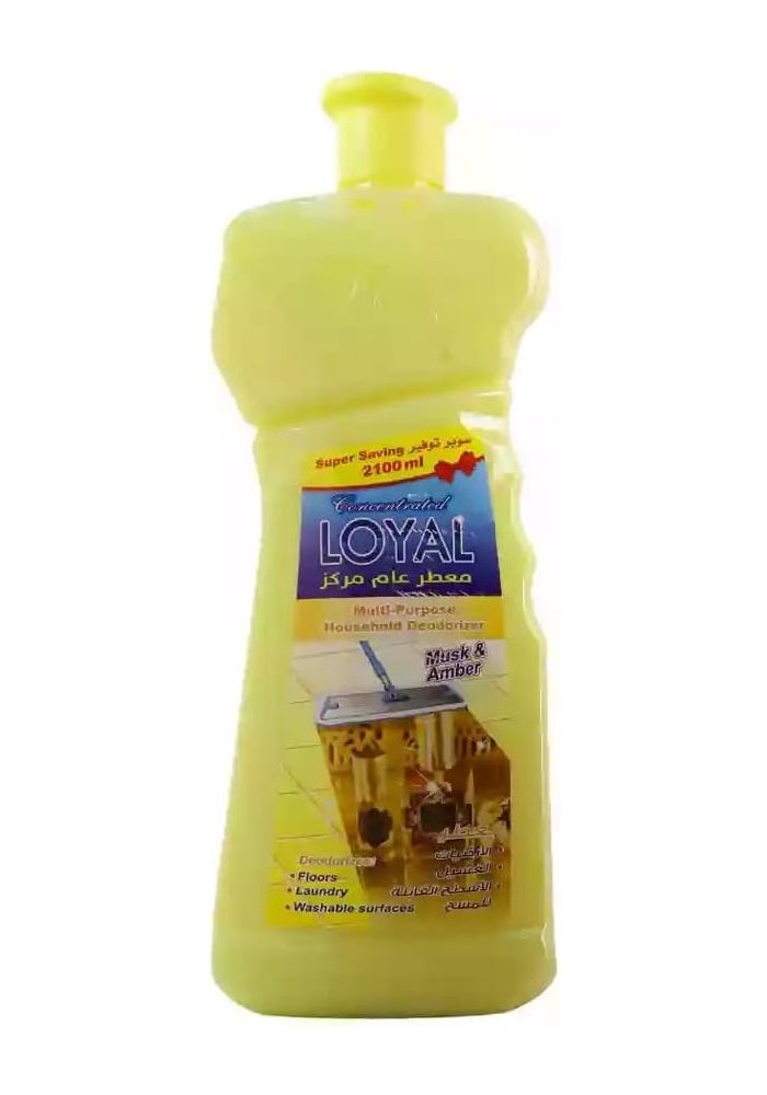 Loyal Concentrated Musk And Amber Fragranced Multi-Purpose Household Deodorizer- 2100ml - Image 1