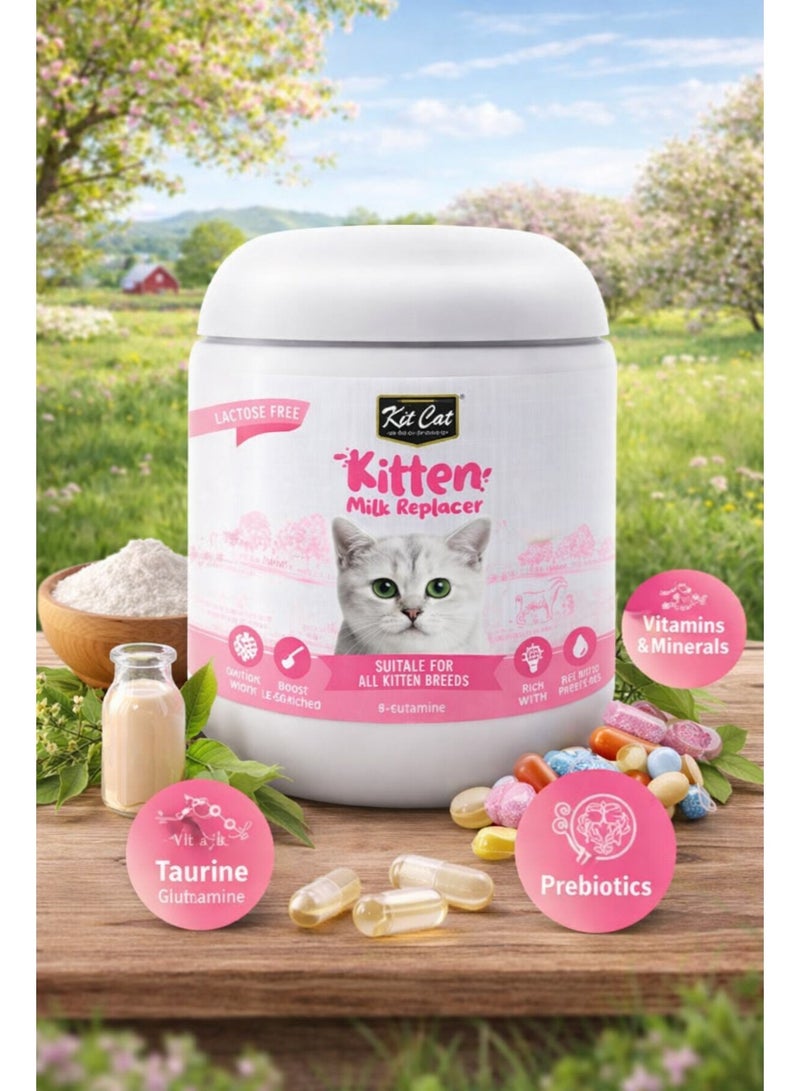 حليب بديل الطعام الممتاز للقطط الصغيرة (خالٍ من اللاكتوز) – 200 جرام