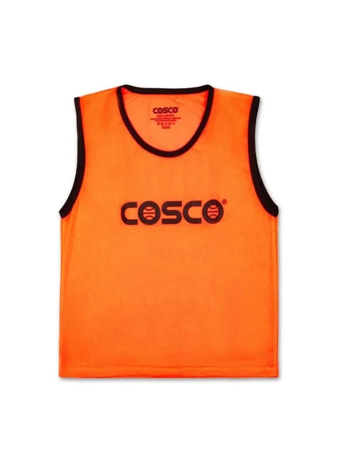 Cosco Play Training Bibs, Fluorescent Red Senior - Image 1