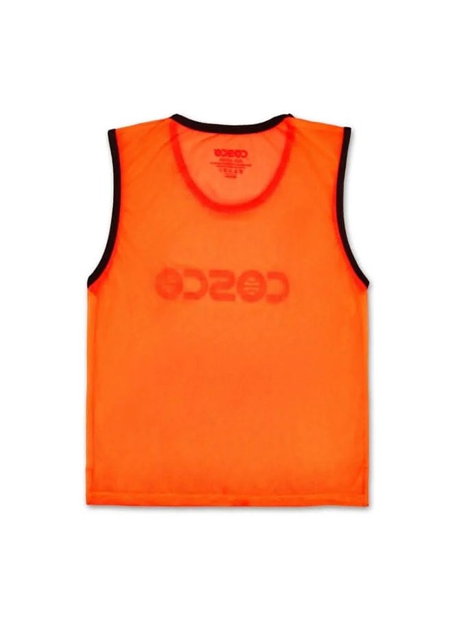 Cosco Play Training Bibs, Fluorescent Red Senior - Image 2