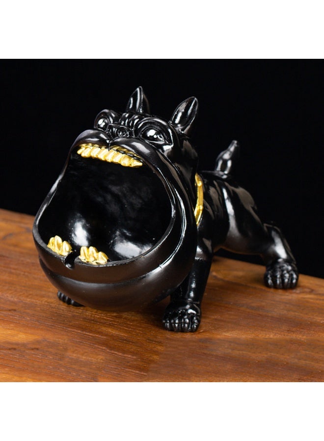 قطعة واحدة من منفضة سجائر إبداعية على شكل حيوان، منفضة سجائر مقاومة للرياح للمدخنين والسيجار، صندوق تخزين متعدد الوظائف، ديكور منزلي، مناسب لغرفة المعيشة والمدخل وغرفة النوم والحمام - Image 5