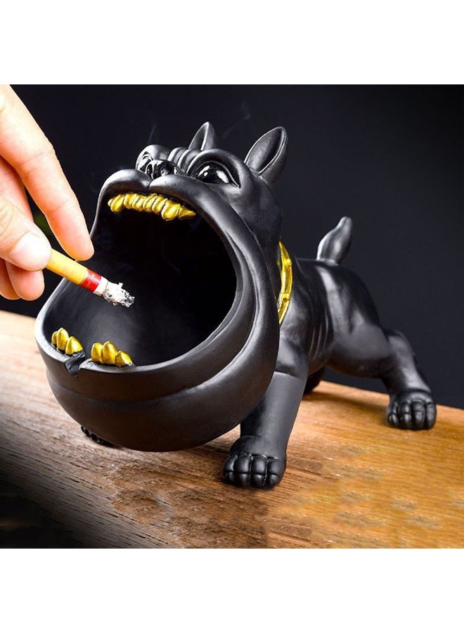 قطعة واحدة من منفضة سجائر إبداعية على شكل حيوان، منفضة سجائر مقاومة للرياح للمدخنين والسيجار، صندوق تخزين متعدد الوظائف، ديكور منزلي، مناسب لغرفة المعيشة والمدخل وغرفة النوم والحمام - Image 1