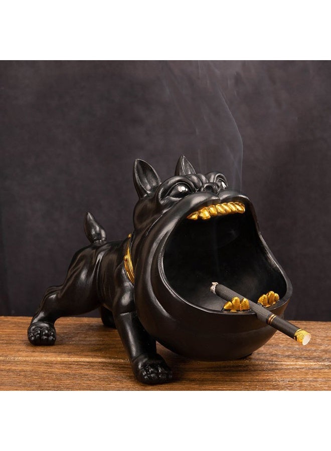 قطعة واحدة من منفضة سجائر إبداعية على شكل حيوان، منفضة سجائر مقاومة للرياح للمدخنين والسيجار، صندوق تخزين متعدد الوظائف، ديكور منزلي، مناسب لغرفة المعيشة والمدخل وغرفة النوم والحمام - Image 2