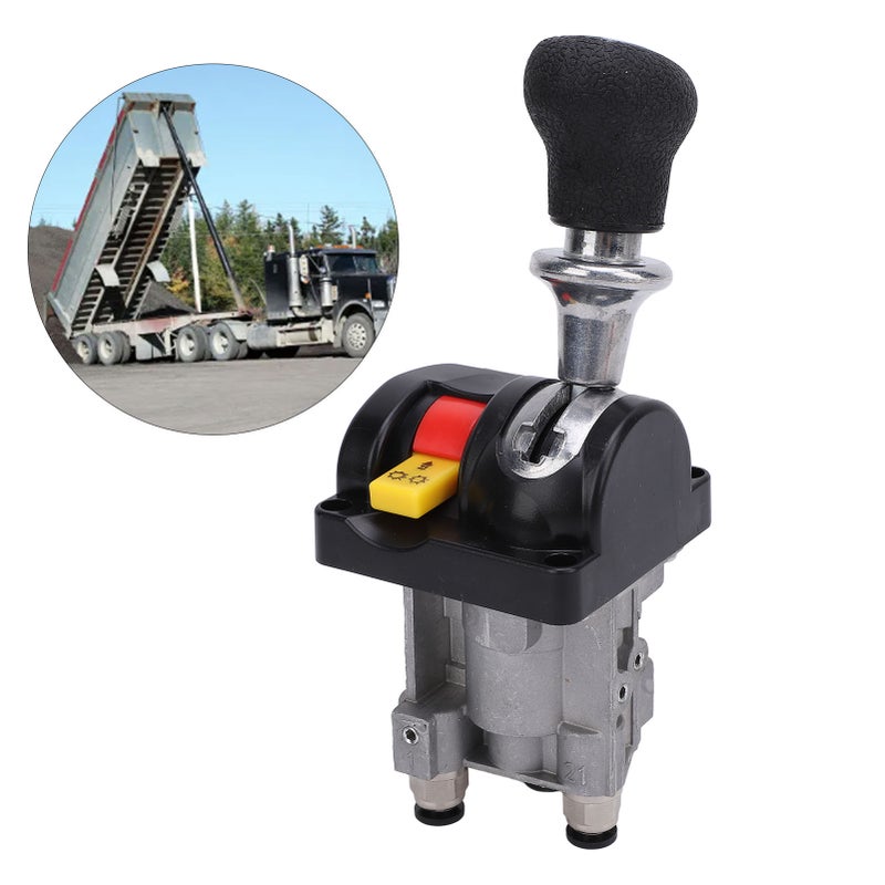 Dump Truck Proportional Control Valves with PTO Switch 4 Holes 4 Working Position Slow Down Tipper Switch for Hydraulic System - Image 3