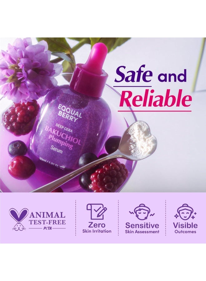eqqualberry Deep Cera Bakuchiol Plumping Serum -30ml - Image 2