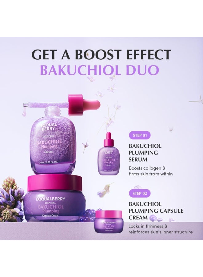 eqqualberry Deep Cera Bakuchiol Plumping Serum -30ml - Image 5