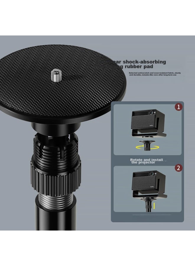 KUAIDUOXIAOWU Kaidaoxiaowu Thickened And Bold Projector Stand, Home Projector Floor Stand, Large Load-bearing, Compatible With Xgimi, Jmgo, Xiaomi, Dangbei, Dayan, Universal Projector Telescopic Stand And Hanging Bracket - Image 5