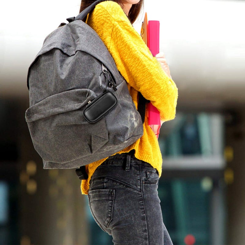 ALKOO حافظة فلاش USB، محركات أقراص/بطاقات SD/بطاقات الذاكرة/عصا/حامل تخزين SDXC SDHC، ملحقات إلكترونية لـ SanDisk وSamsung وSamData/TOPESEL وPNY/YubiKey وInland - حقيبة فقط (أسود) - Image 4