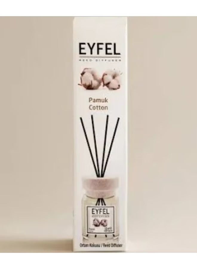 EYFEL Reed Diffuser Room Air Freshener, Cotton Scent, 120ml - Image 2