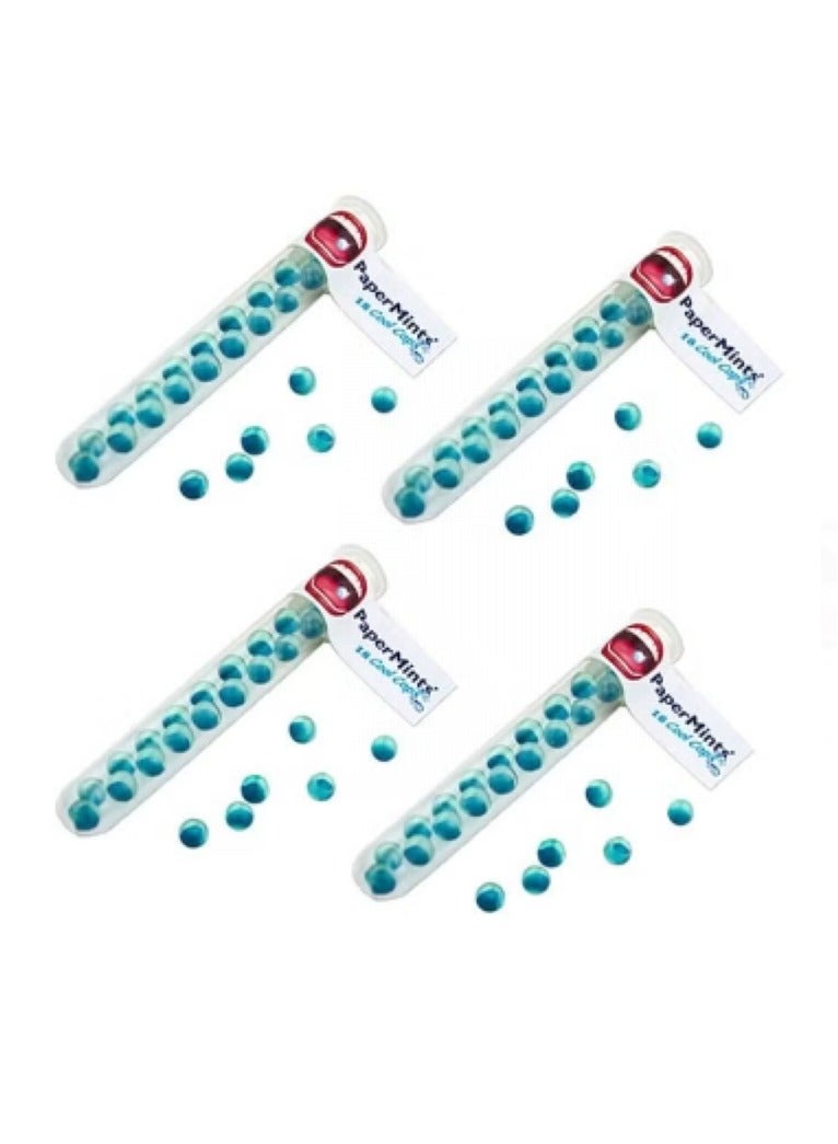 papermints Mints Cool Caps Multicolor 152grams 4PCS - Image 1