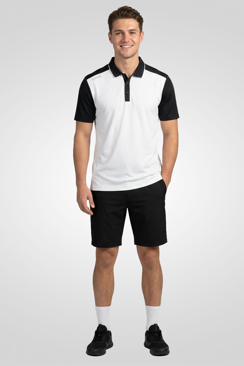 Ping Men Sportswear Fit Short Sleeve Outdoor Polo Shirt, Multicolor - Image 2