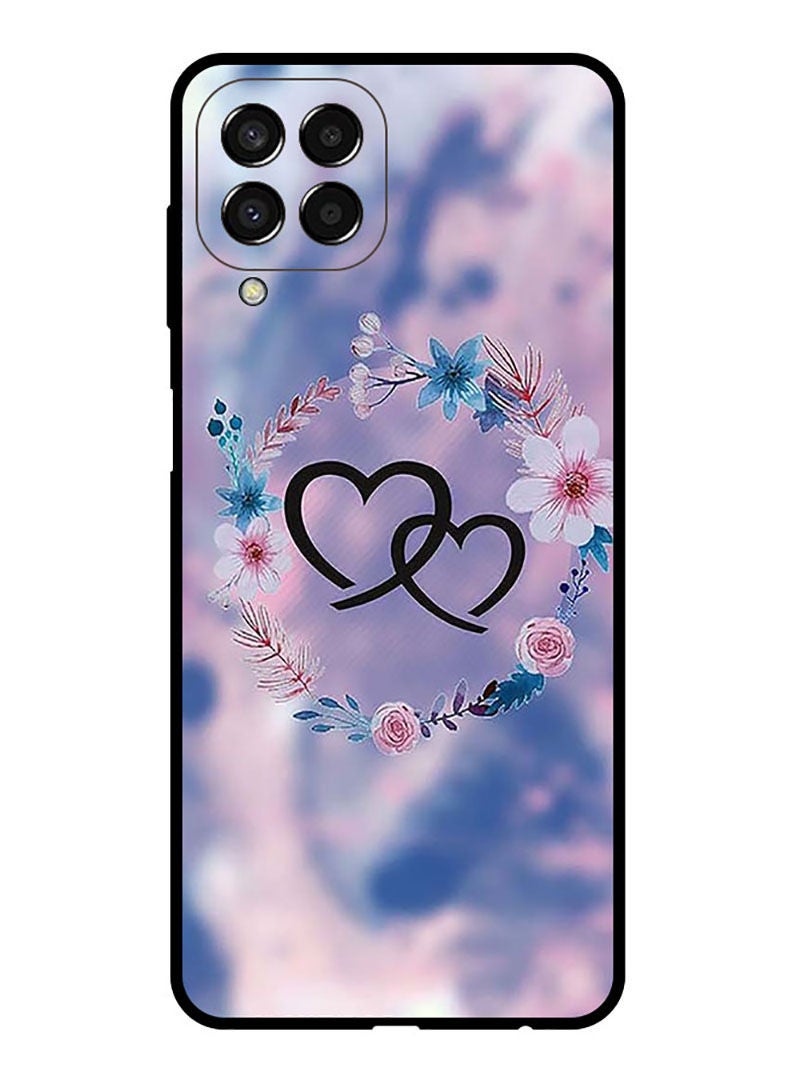 Theodor Protective Case Anti ScratchShockproof Cover For Samsung Galaxy M53 5G Two HEarts - Image 1