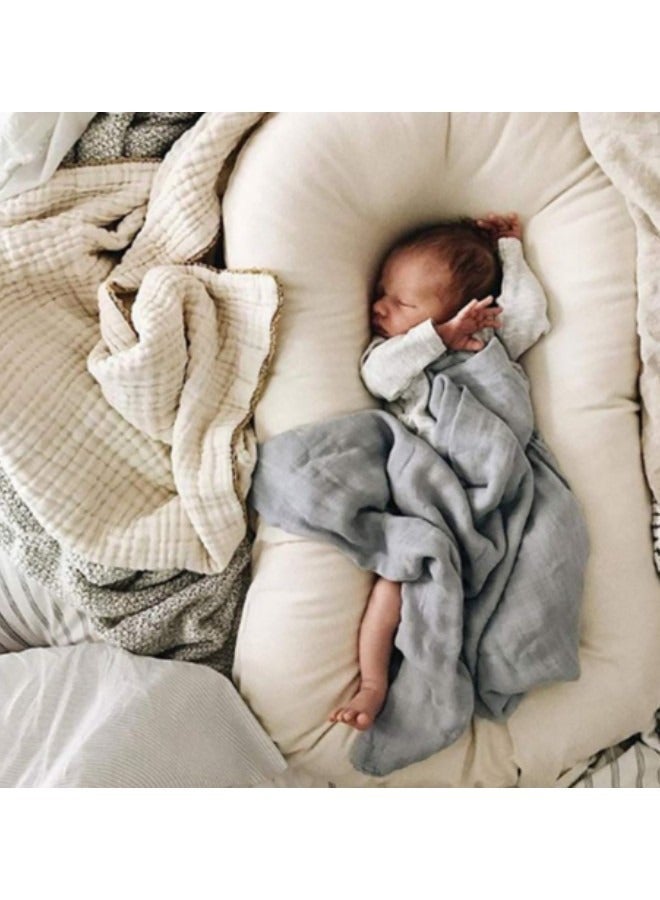 دوكو سرير السفر ، مع البعوض الشبكة والمسجدة ، خيمة الطفل القابلة للطي ، سرير سرير السفر الحيوي قابل للغسيل سرير مهد التنفس - Image 5