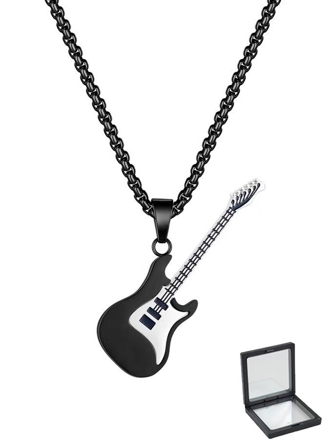 هابي دي قلادة من الفولاذ المقاوم للصدأ للرجال والنساء والأولاد، قلادة عصرية، هدايا مجوهرات، طول السلسلة 50 سم، حجم التعليقة 5 سم - Image 1