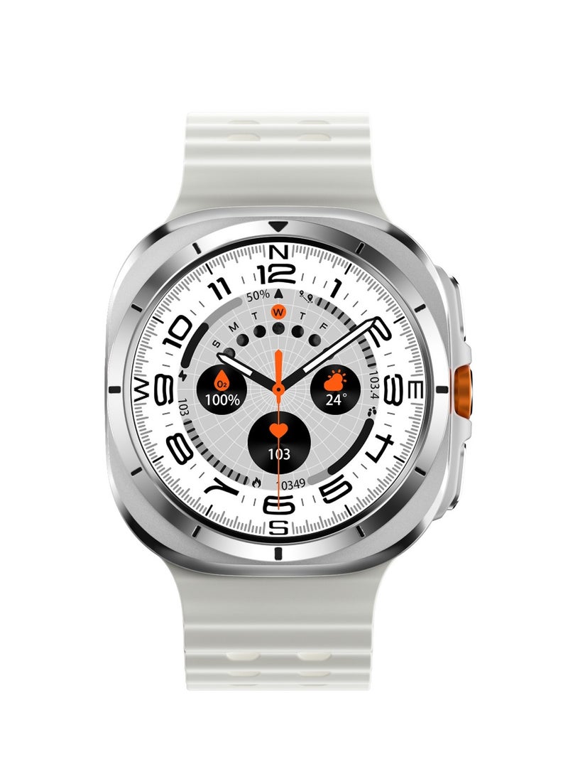 AROAQ - W7 Smartwatch FitCloudPro Integrated AMOLED Display Health And Fitness Tracker with NFC and Wireless Charging - Image 1