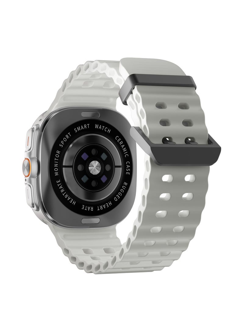 AROAQ - W7 Smartwatch FitCloudPro Integrated AMOLED Display Health And Fitness Tracker with NFC and Wireless Charging - Image 1