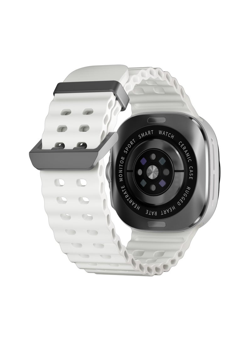 AROAQ - W7 Smartwatch FitCloudPro Integrated AMOLED Display Health And Fitness Tracker with NFC and Wireless Charging - Image 1