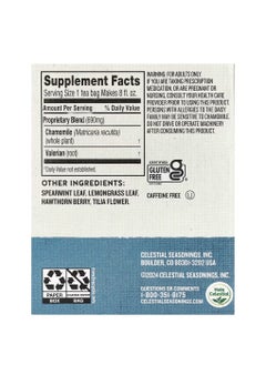 سيليستيال سيزونينجز شاي Sleepytime Extra Wellness Tea الخالي من الكافيين 20 كيس شاي 1.2 أونصة (35 جم)  - Image 2