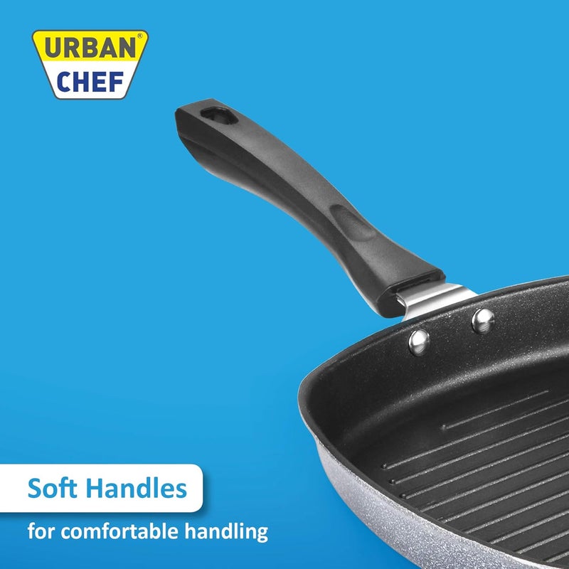 Urban Chef Die Cast Grill Pan 225MM - Image 5