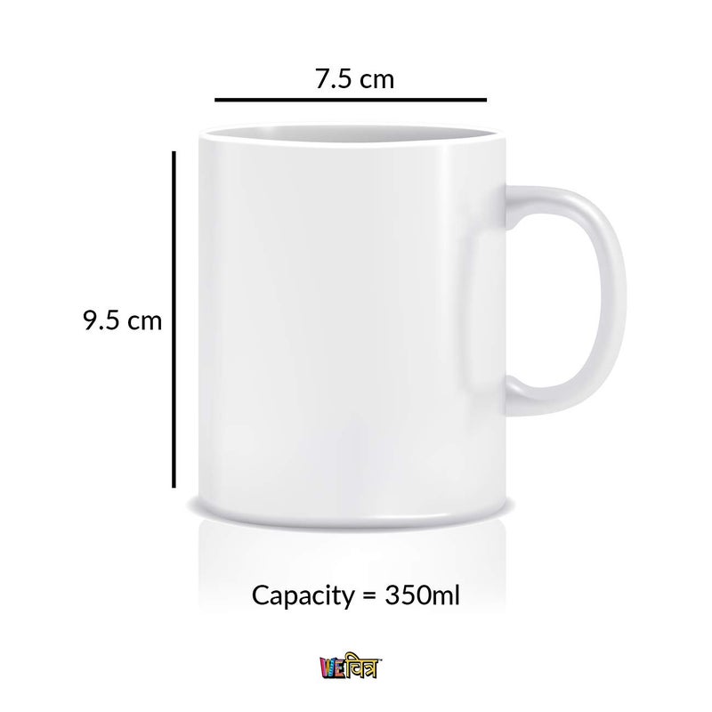 WeChitr Coffee Mug for Sumit Personalised Name Ceramic 350ml 1 Unit Design c 6550 - Image 3