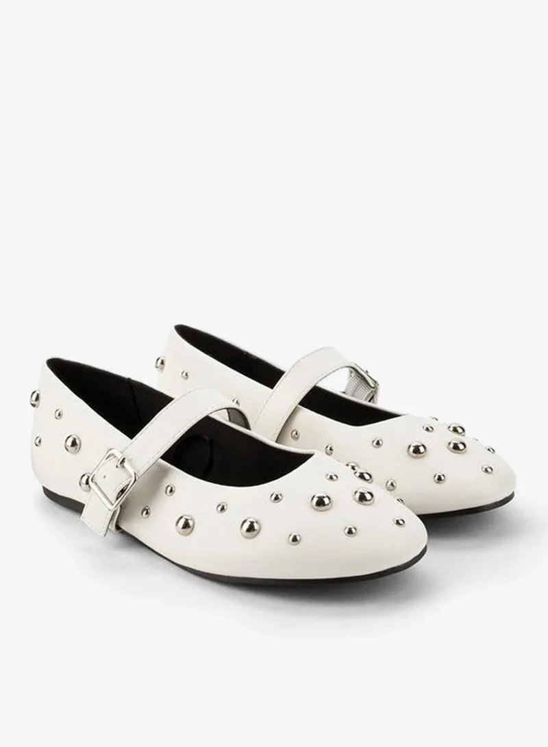 Celeste Women Studded Mary Jane Shoes