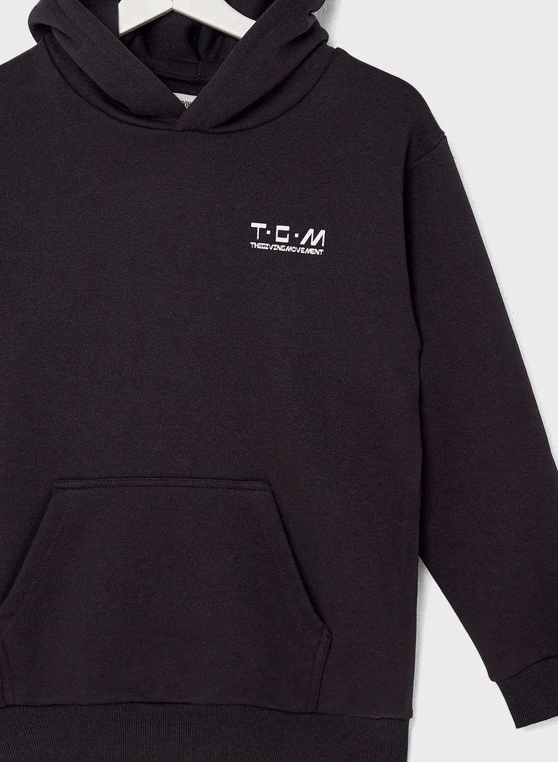 ذا جيفينج موفمنت Kids Lounge Regular Pocket Hoodie