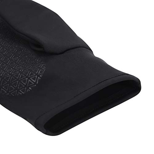 GREUS Men Women Half Finger Cycling Gloves Mittens Cool Thin Fingerless Driving Gloves Shockproof Non-Slip Stretchy Sun Protection Gloves for Motorcycle Running Hiking - Image 4