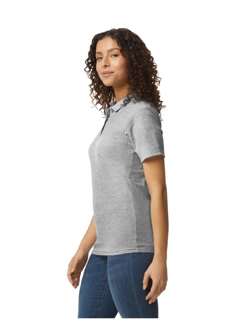 Gildan Original Gildan  Premium 100% Cotton Polo T-Shirt G3800 (Sport Grey Color Only 90% Cotton and 10% Polyester) - Image 4