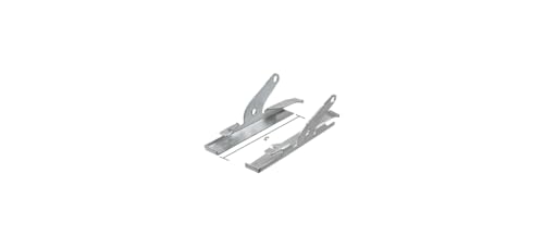 CRL C.R. LAURENCE WCM100 CRL 4" Jalousie Window Glass Clip for Pan Am, Look - Image 2
