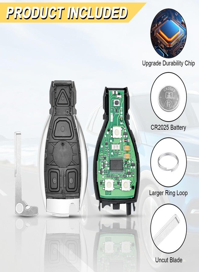 Vurkcy Key Fob Replacement for 2000-2016 Mercedes Benz R Class, IYZ3312, IYZDC - Image 5