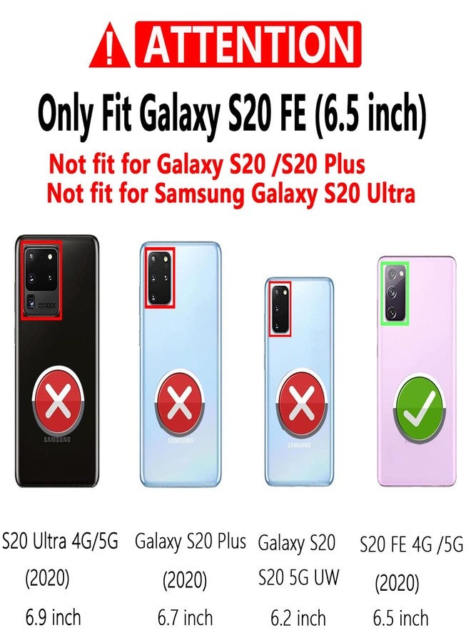جراب لهاتف سامسونج جالاكسي S20 FE 5G، [تم اختباره وفقًا لمعايير عسكرية لمقاومة السقوط] مع واقي شاشة، غطاء حماية مزدوج الطبقات شديد التحمل للهاتف المحمول، جراب مانع للانزلاق ومقاوم للصدمات لهاتف سامسونج جالاكسي S20 FE (أخضر داكن) - Image 2