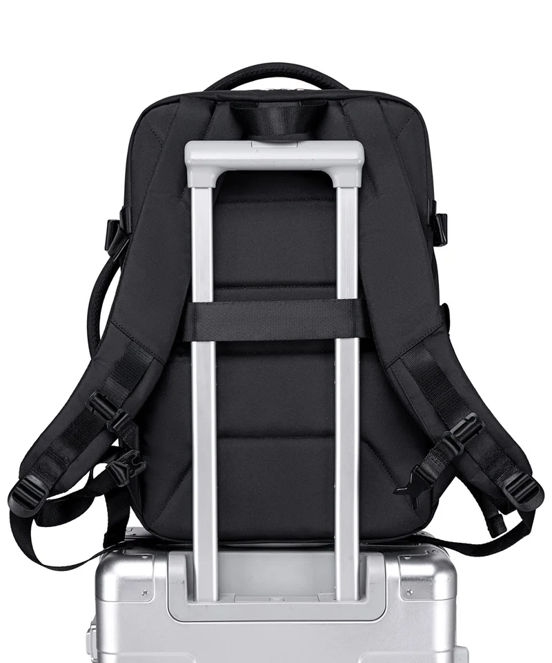 Chantria Black Expandable Laptop Backpack for Women Water Resistant Multifunctional Anti-Theft Backpack with 180Â° Opening and Water-Proof Compartment, CB00617, Black for Women | Best Price UAE