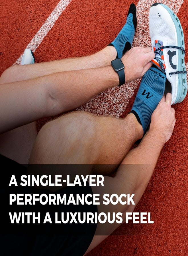 Wrightsock Run Luxe Tab Running Socks for Men and Women - Cushioned and Eco-Friendly Athletics Socks with our Contoured Foot Design - American Made with Moisture Regulation - Image 4