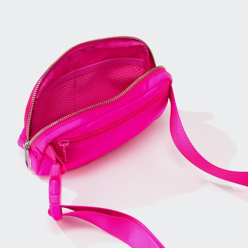 Pander Belt Bag for Women, Fashion Waist Packs, Crossbody Bags, Everywhere Belt Bag with Adjustable Strap (Sonic Pink). - Image 4