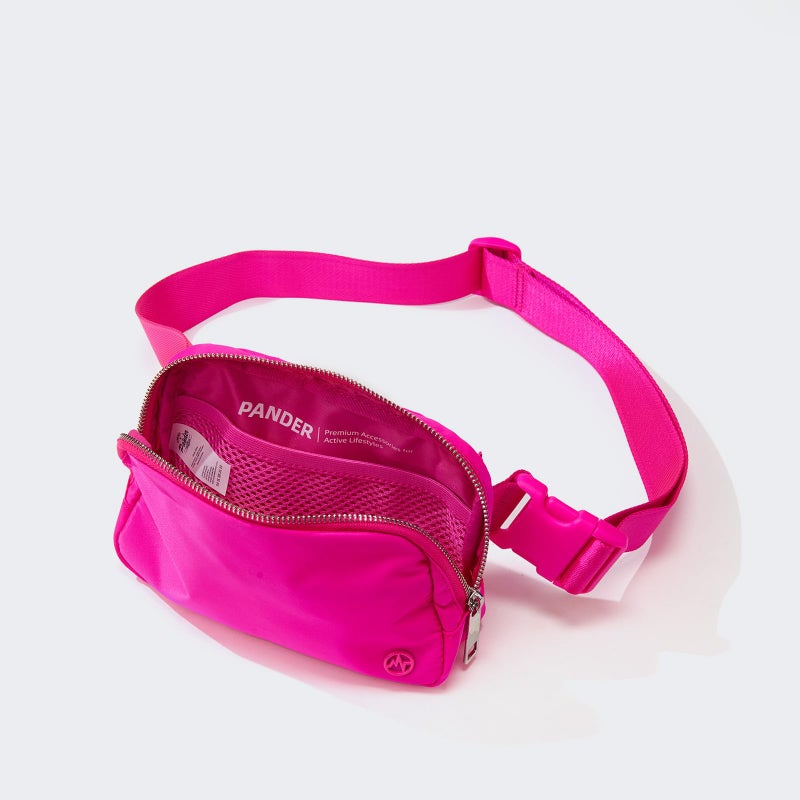 Pander Belt Bag for Women, Fashion Waist Packs, Crossbody Bags, Everywhere Belt Bag with Adjustable Strap (Sonic Pink). - Image 5