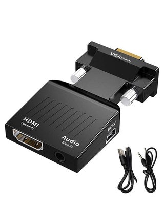 محول VGA إلى HDMI - أسود - pzsku/ZBC82CD07C256F048F7E9Z/45/1749559294/4e9b7701-496a-4e12-ae34-ca37da0f9bbb