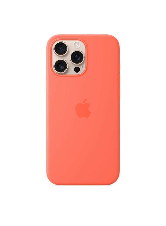 فريق ديلوكس iPhone 16 Pro Max حافظة سيليكون مع MagSafe (الماندرين) - Image 2