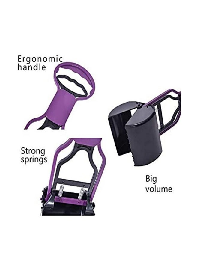 Generic Portable Pet Pooper Scooper For Animal Waste Cleaner, Sanitary Dog Waste Pick Up Dispense With Steel Lock (Mini Scooper)  - Image 3
