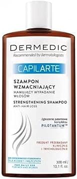 DERMENA CAPILARTE Strengthening Hair Loss Shampoo 300 ml Unisex Adults with Hair Loss