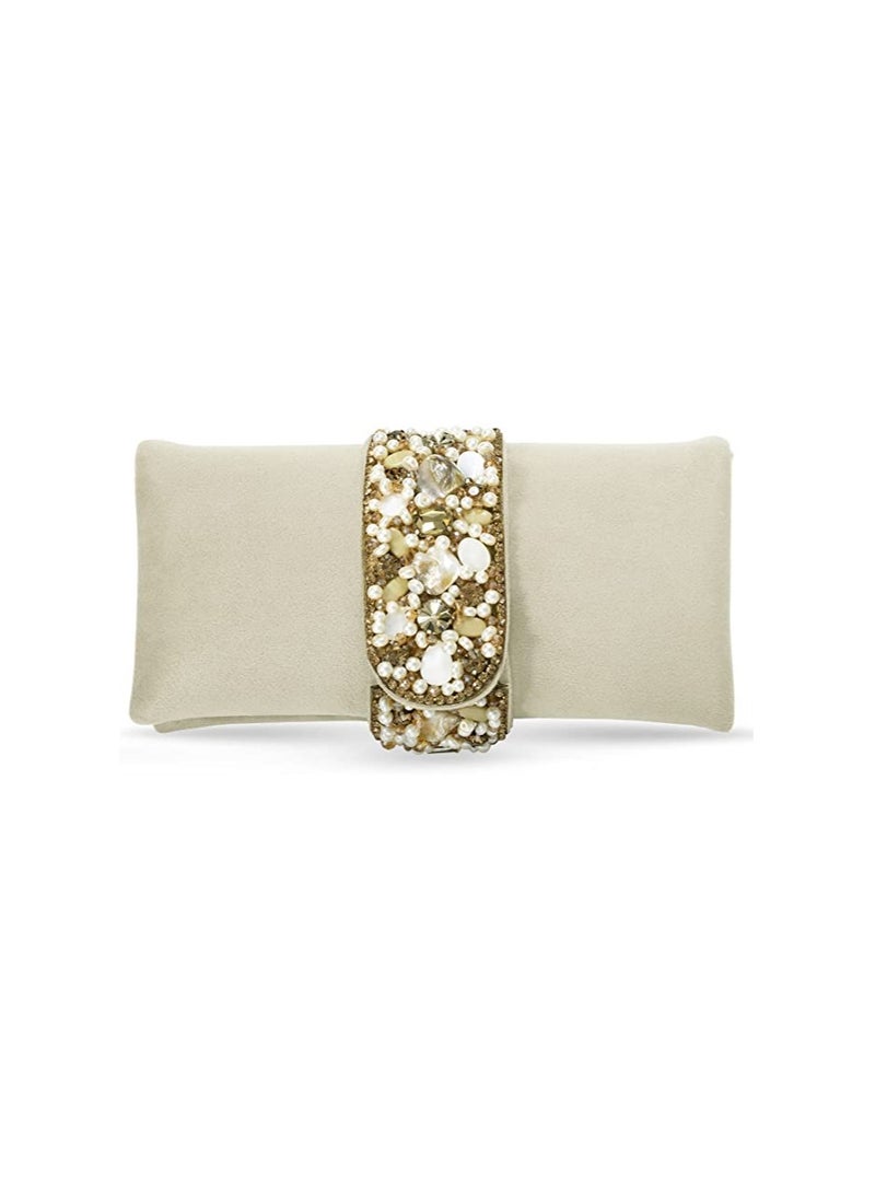 Peora Clutch Purses for Women Wedding Handmade Evening Handbags Party Bridal Clutch