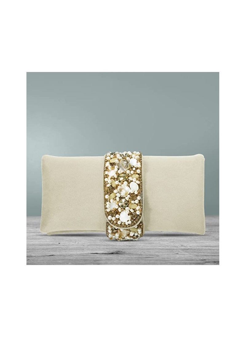 Peora Clutch Purses for Women Wedding Handmade Evening Handbags Party Bridal Clutch