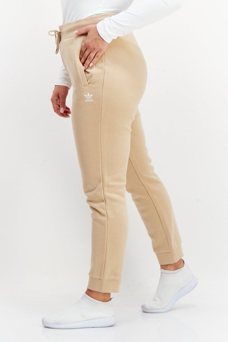 adidas Originals Women Sportswear Fit Training Sweatpants, Beige - Image 4
