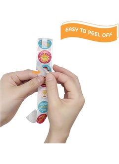 BreeJooy 2000PCS Reward Stickers, Teacher Reward Stickers School Stickers 4 Roll Motivational Stickers in 24 Designs for Children Students Teachers Classroom  - Image 3