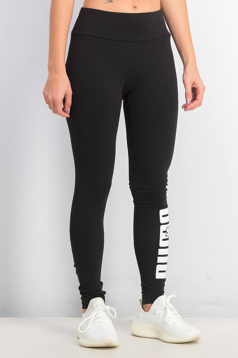 PUMA Women Sportswear Fit Rebel Leggings, Black  - Image 3