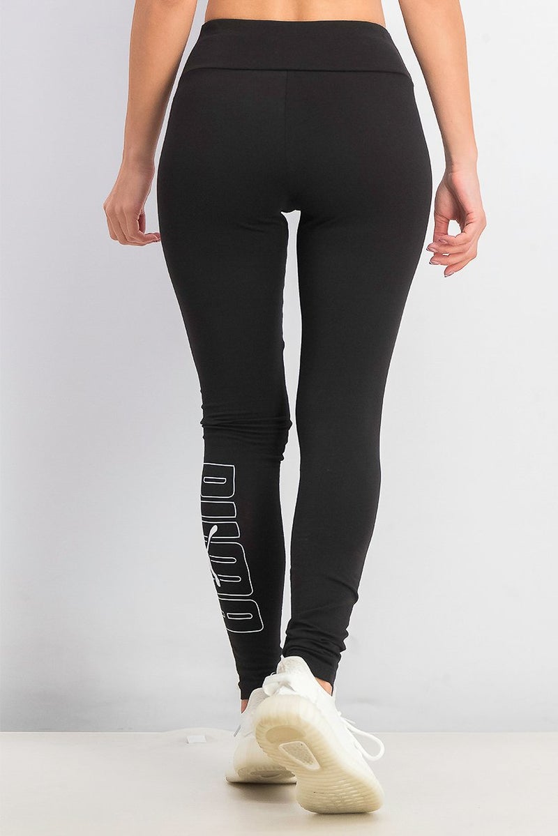 PUMA Women Sportswear Fit Rebel Leggings, Black  - Image 4