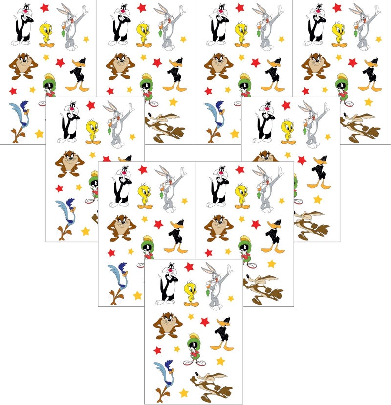 Playhouse Looney Tunes Bugs Bunny and Friends Pack of Three Perforated Sticker HalfSheets 3 Packs - Image 3