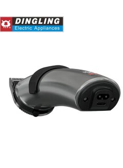 DINGLING Professional Electric Hair Clipper with Blade Men's Hair Trimmer RF-609PRO Silver  - Image 4