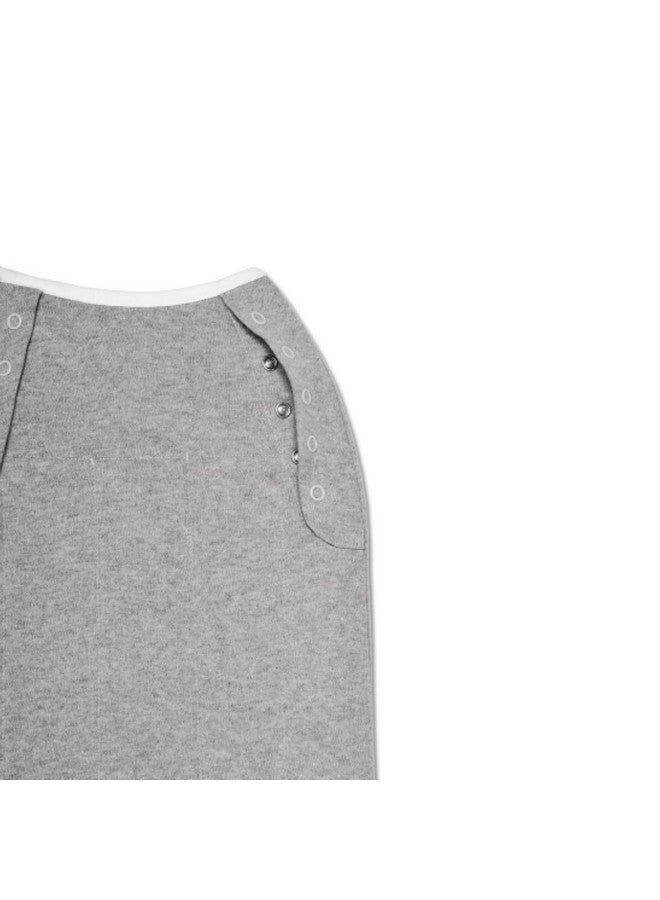 Nanit Sleep Wear Swaddle - Heather Grey - NB - Image 4