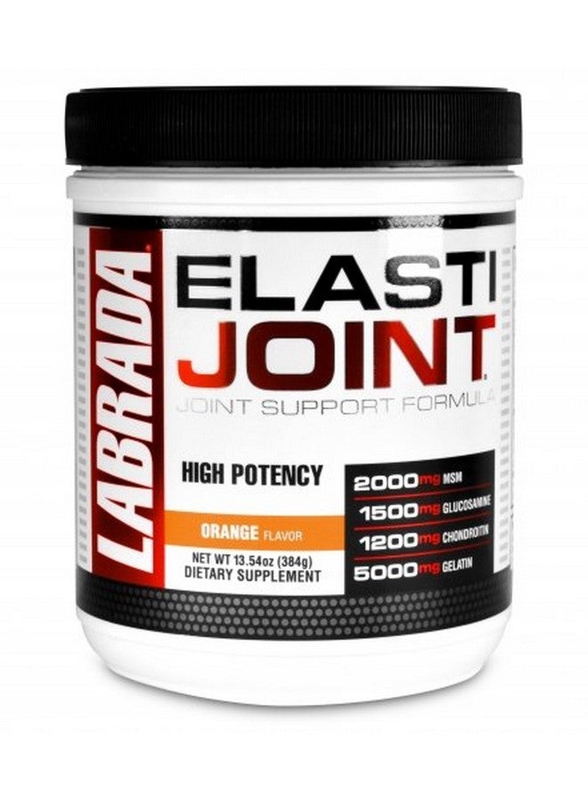 LABRADA مسحوق دعم المفاصل إيلستيجوينت مشروب شامل مع الجلوكوزامين والكوندرويتين والـ MSM والكولاجين بنكهة البرتقال 30 حصة 1354 أونصة - Image 2