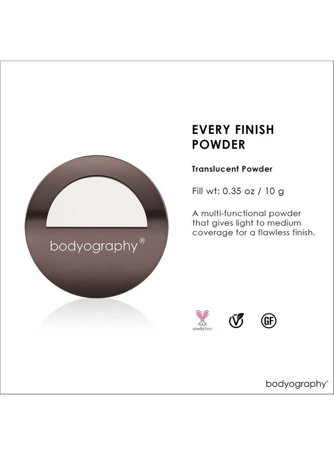 Bodyography Concealer Make Up Translucent Powder, 0.44 Ounce - Image 4